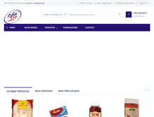 Tablet Screenshot of newmixalimentos.com.br